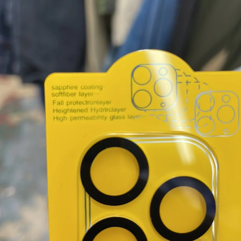 NEW!!! Ferilinso protector iPhone pro max tempered glass